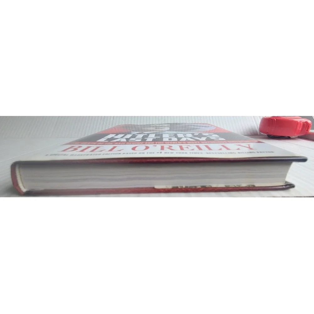 Hitler's Last Days Bill‎ O'Reilly First Edition Hardcover 2015 WWII History Book